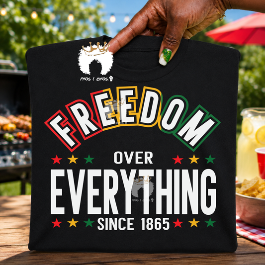 Freedom Over Everything DTF Transfer