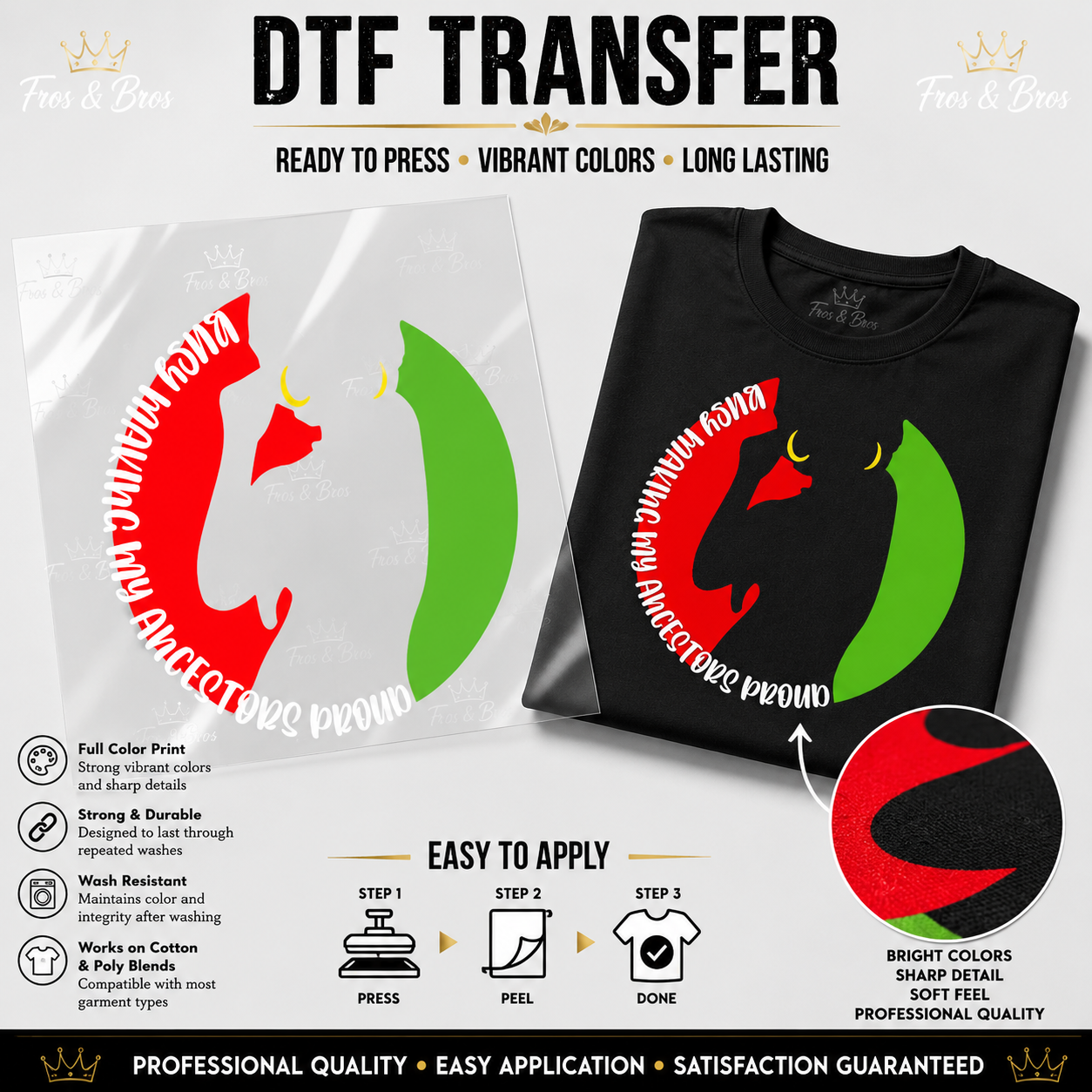 Busy Making My Ancestors Proud- DTF Transfer