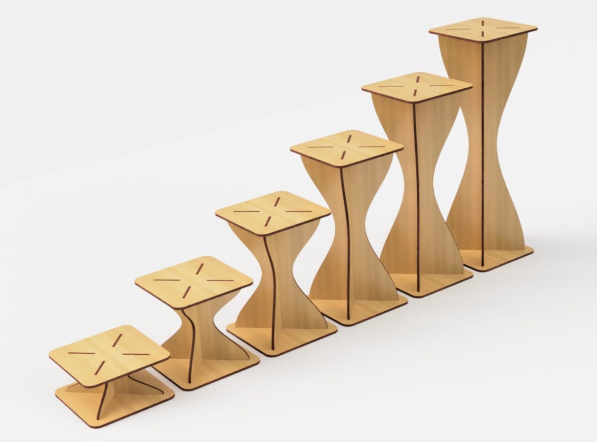 Tiered Display Stand (Choose Your Size)