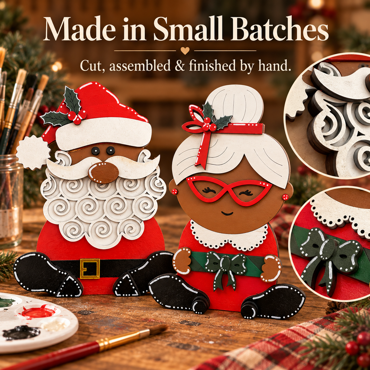 Holiday Shelf Sitter Duo