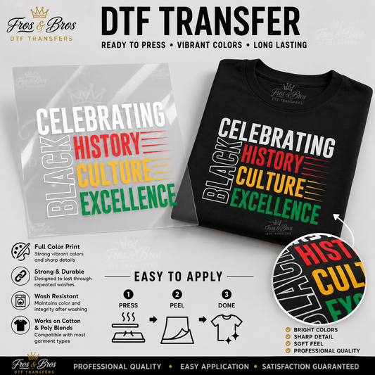 Celebrating Black DTF