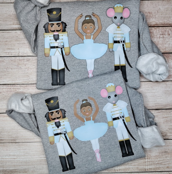 Nutcracker & Ballerina DTF Transfers