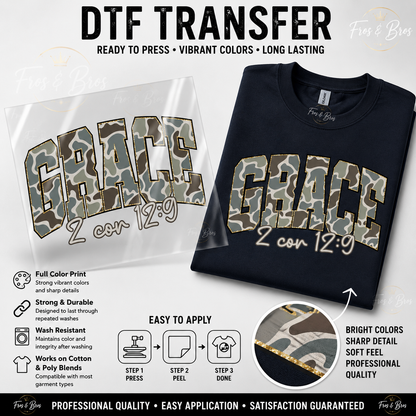 Camo Faith DTF Collection