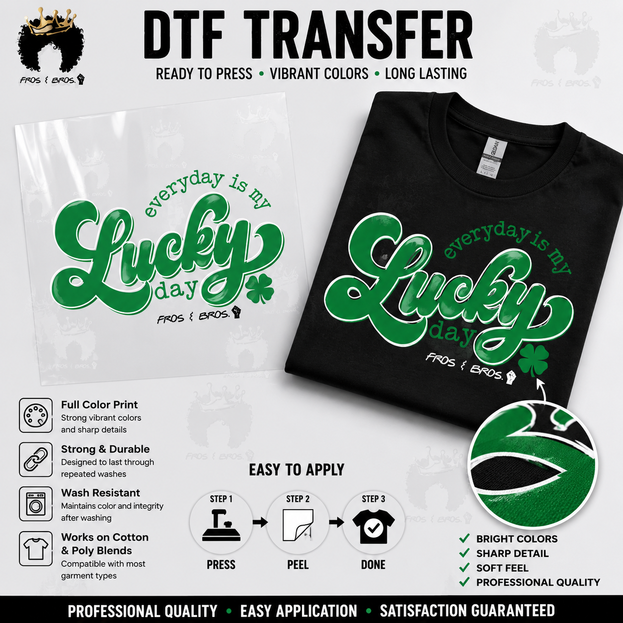 Lucky Day DTF Transfer