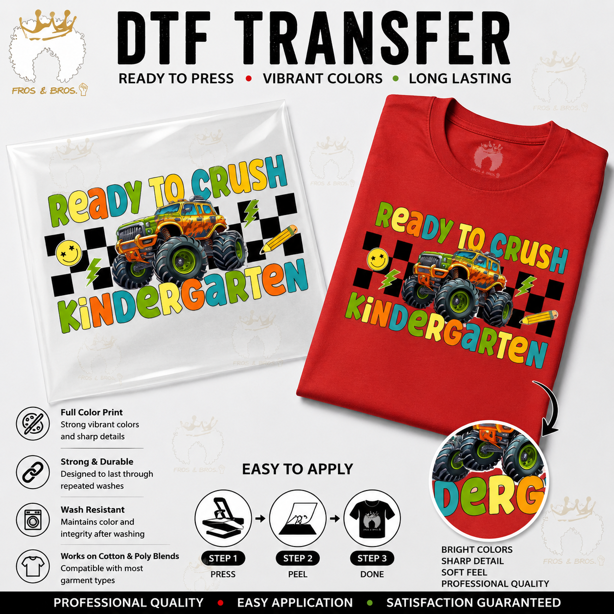 Ready to Crush It- DTF Transfer