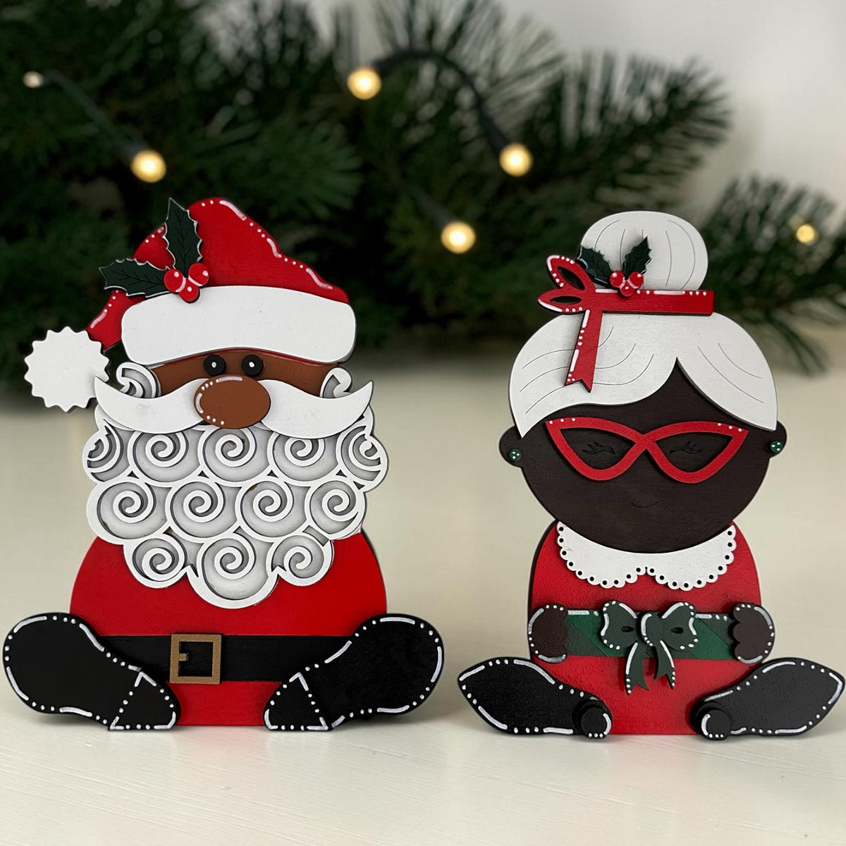 Holiday Shelf Sitter Duo