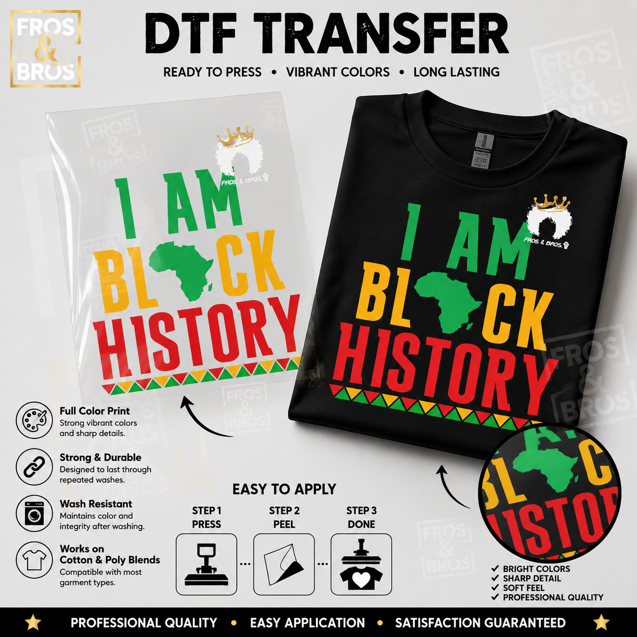 Living the Legacy – DTF Transfer