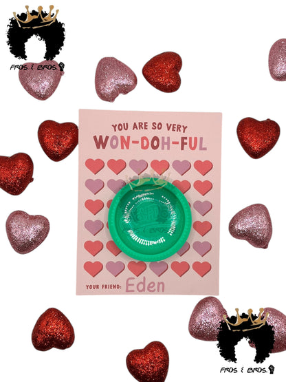 Won-Doh-Ful Valentine Play Doh Card Set (Set of 4) 💖