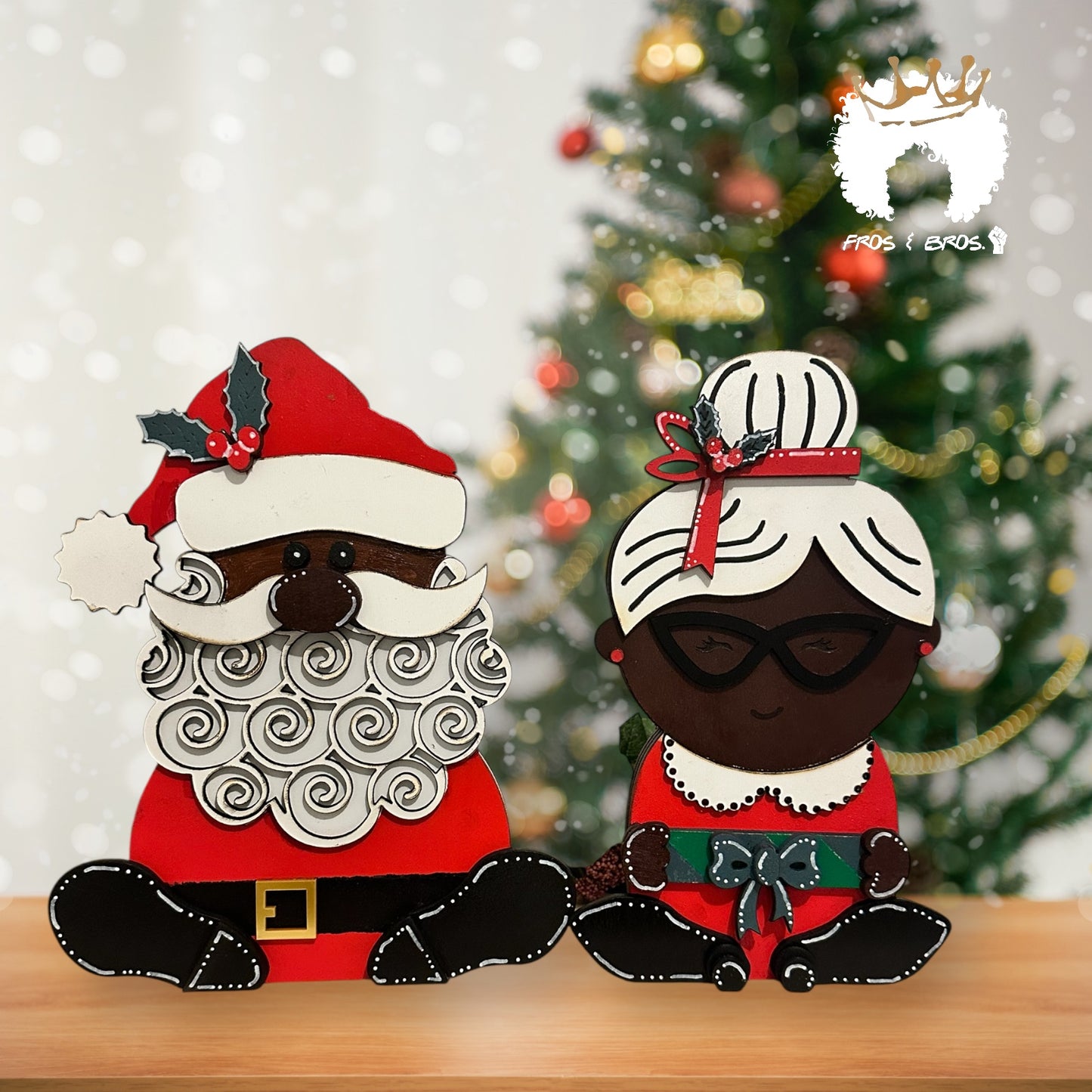 Holiday Shelf Sitter Duo