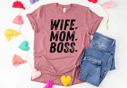 Wife. Mom. Boss.